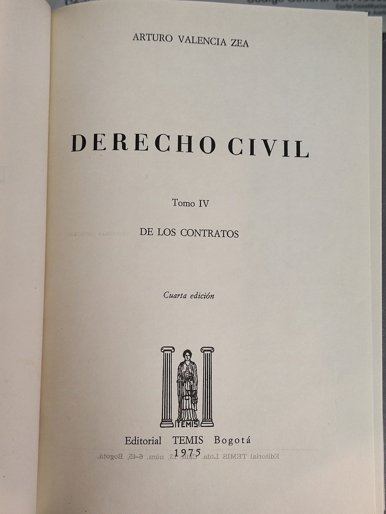 Derecho Civil. Obra Completa Arturo Valencia Zea 