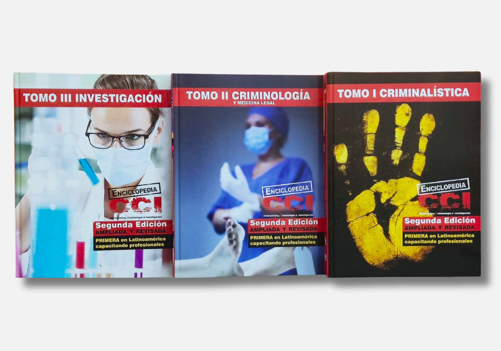 Enciclopedia CCI. Criminología e Investigación. 3 Tomos 
