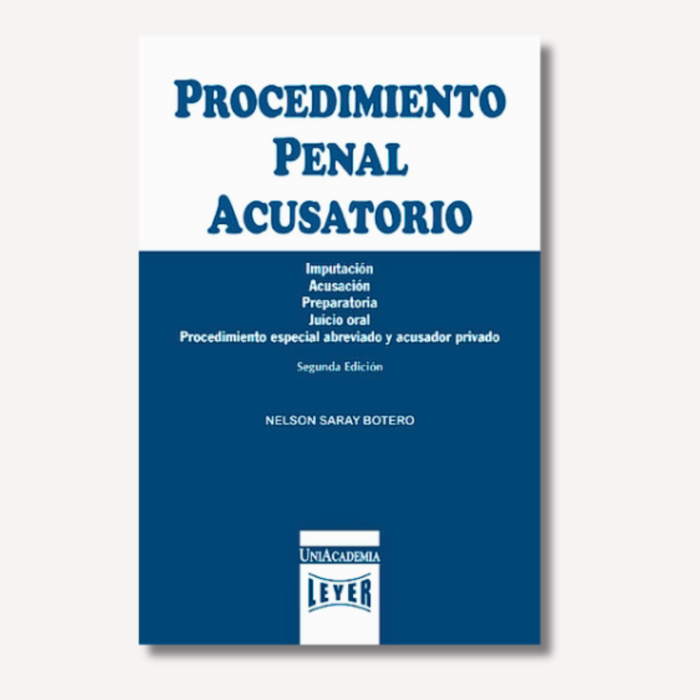 Procedimiento Penal Acusatorio 